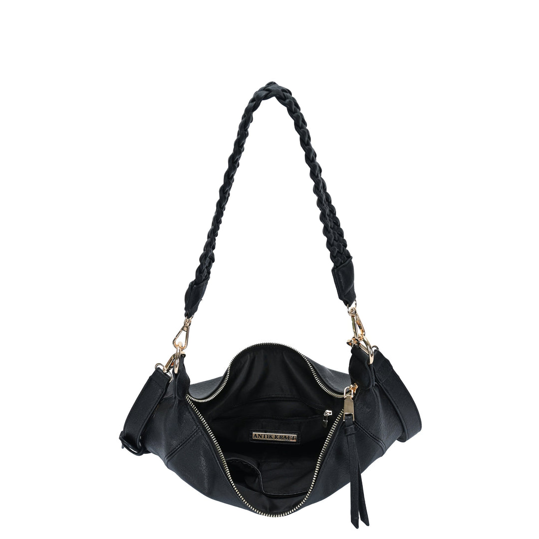 Sannovo Women's Underarm Shoulder Bag - PU Leather Clutch Purse With Zipper, Hobo Tote