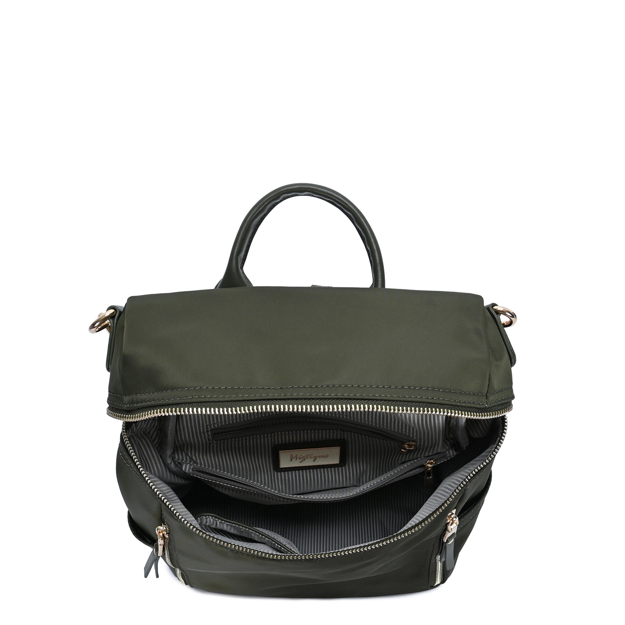 The Sienna Nylon Multi Compartment Backpack by Miztique – MMS Brands