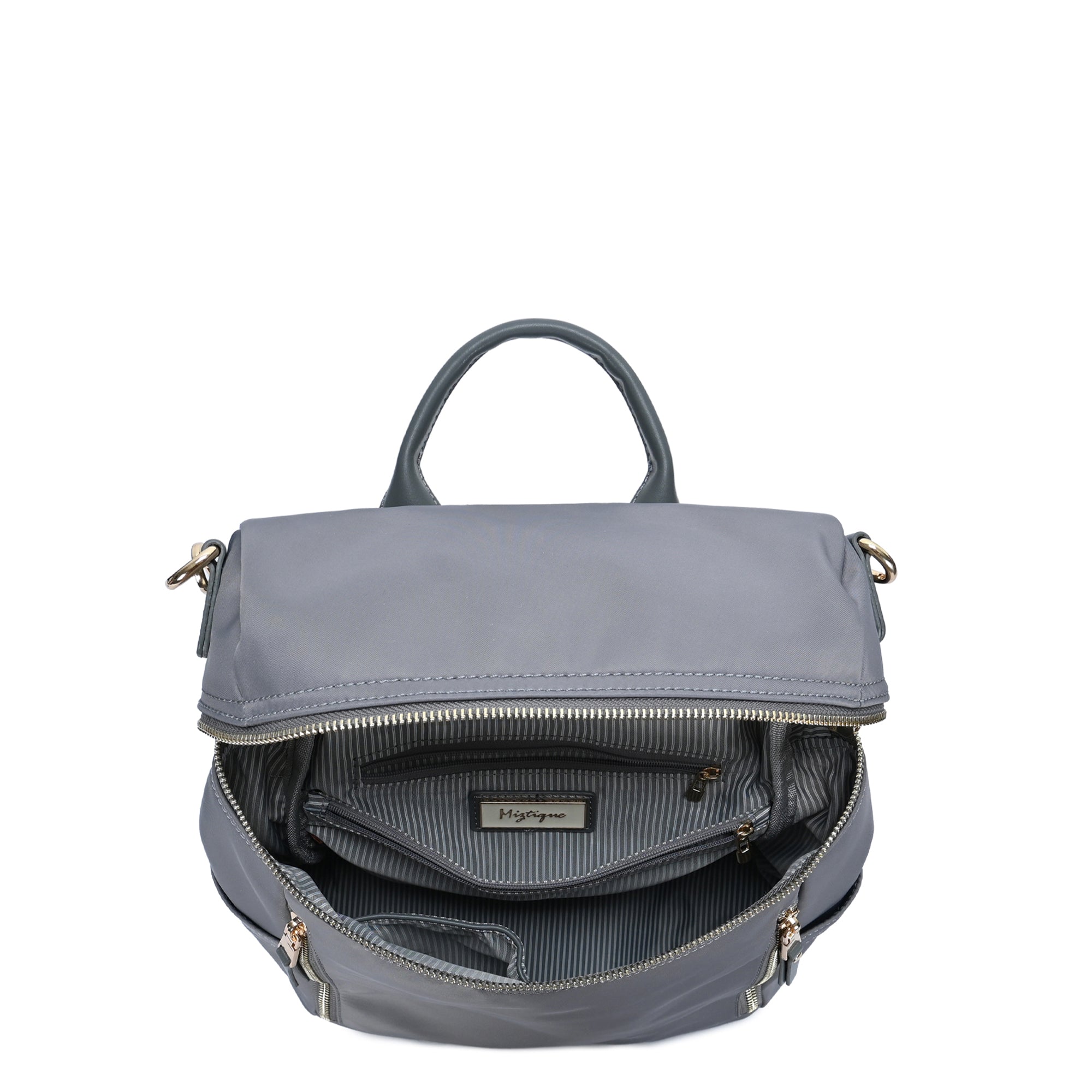 The Sienna Nylon Multi Compartment Backpack by Miztique – MMS Brands