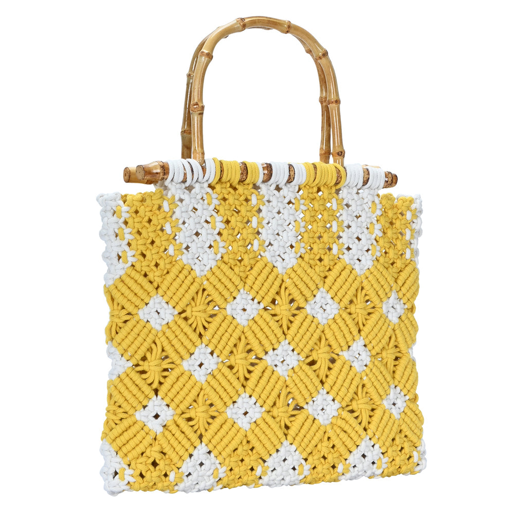 Sky Crochet Knitted Handbag - MMS Brands