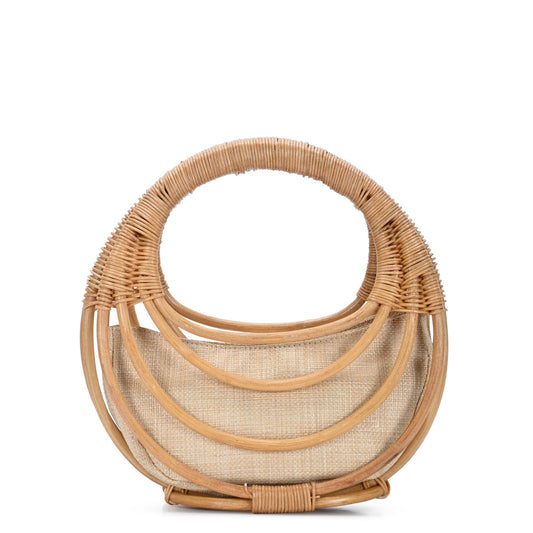 Solana Bamboo Straw Satchel - MMS Brands