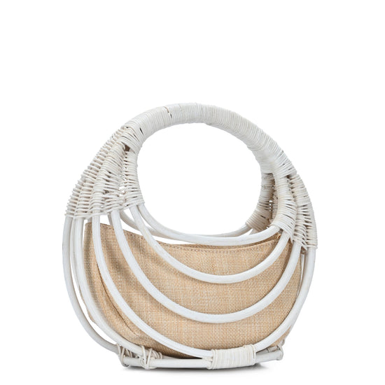 Solana Bamboo Straw Satchel - MMS Brands