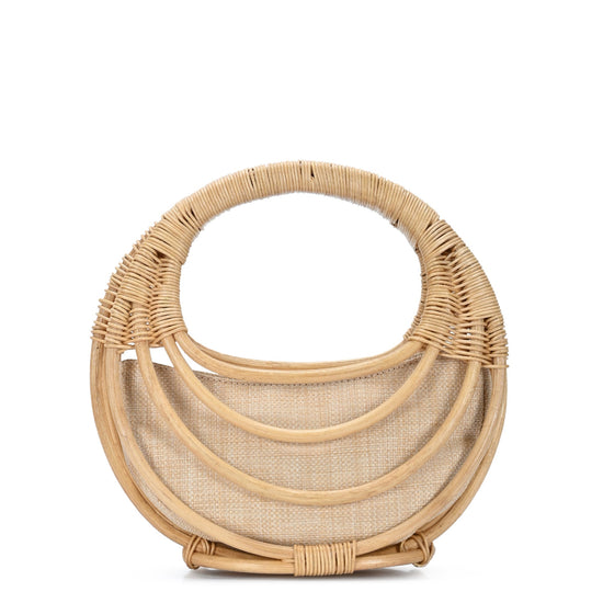 Solana Bamboo Straw Satchel - MMS Brands
