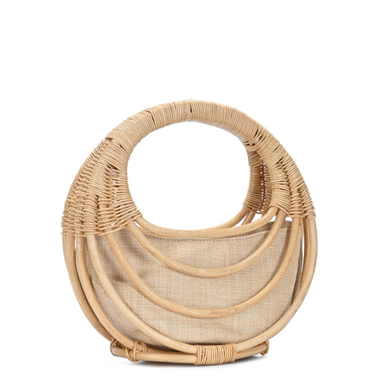 Solana Bamboo Straw Satchel - MMS Brands