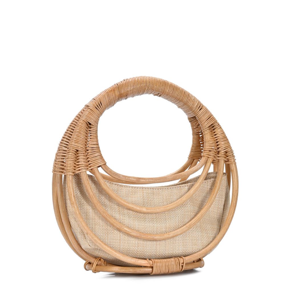 Solana Bamboo Straw Satchel - MMS Brands