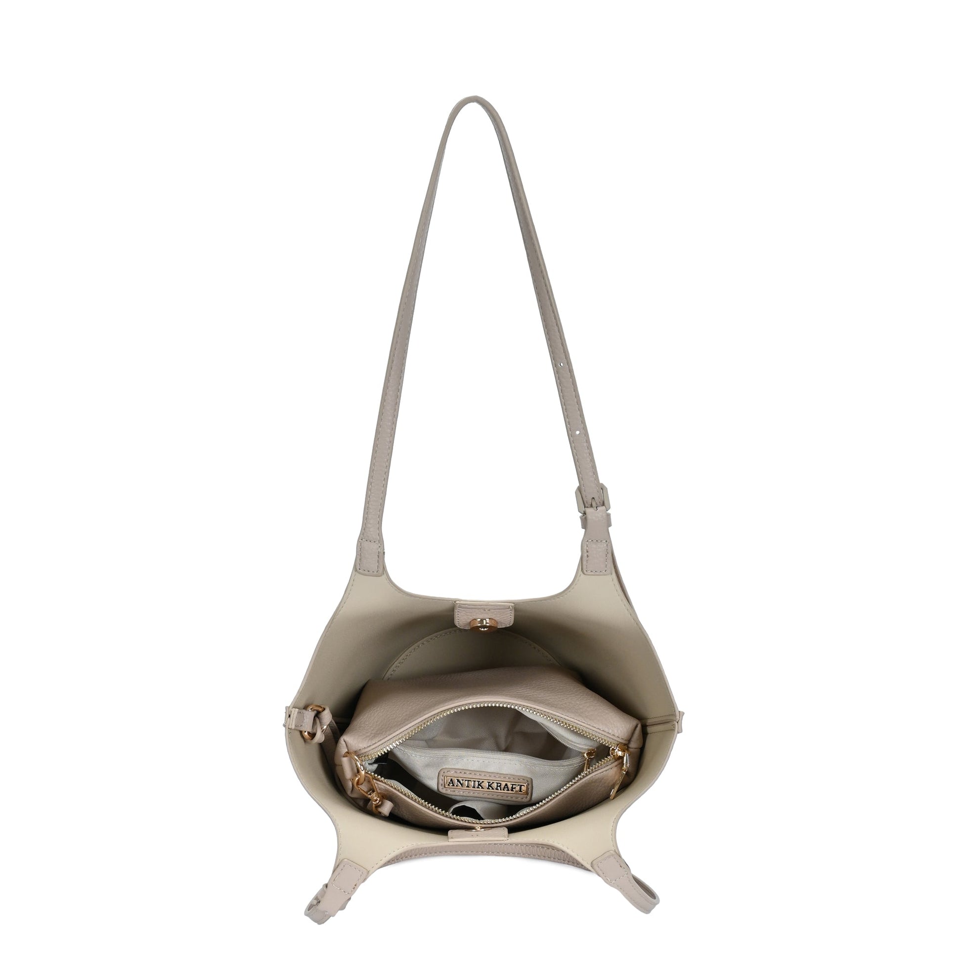 Solene 2 - in - 1 Shoulder Bag Tote - MMS Brands
