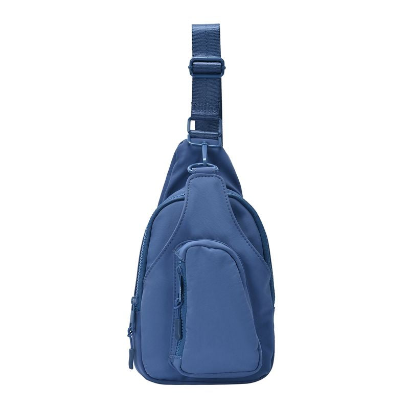 Women's Nylon Crossbody Bag | Lightweight Casual Shoulder Bag With Adjustable Strap | 22x18x10cm | Multiple Pockets | Water-Resistant Phone Pouch For Daily Use & Travel