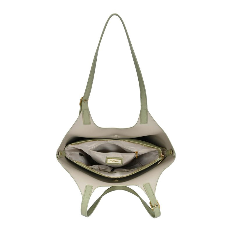 YIGEBAG Donne Tote Bag Portafoglio Due Pezzi Set Casual 2 in 1 Set YIGEBAG Donne Tote Bag Portafoglio Due Pezzi Set Casual 2 in 1 Set