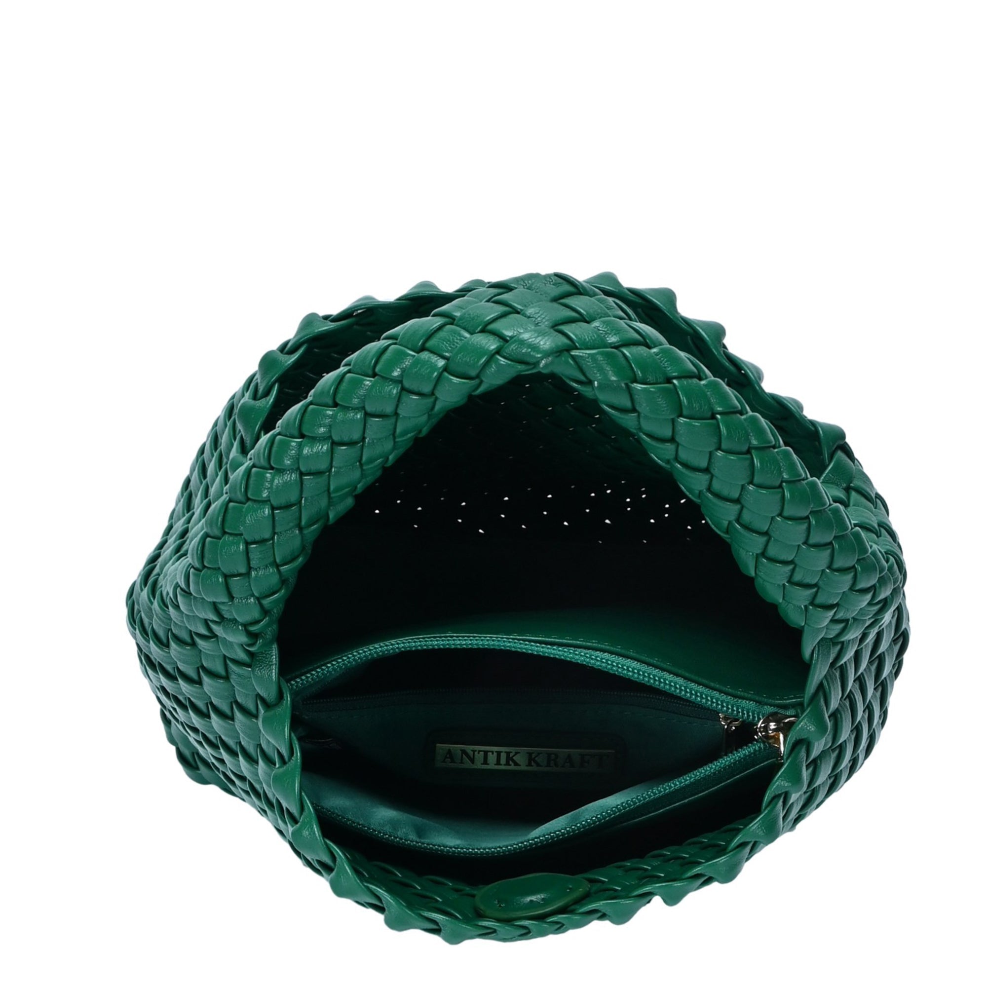 【新品未使用】bonding minimal parker Parker 2 in 1 Woven Satchel – Handcrafted Vegan Leather Bag – MMS