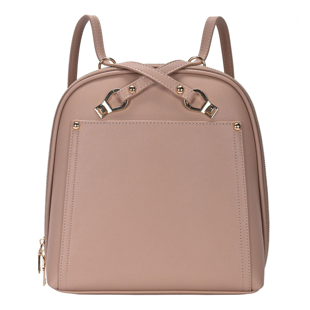 Miztique The Daisy Convertible Backpack Purse for Women, Soft Vegan Leather  Crossbody Bag - Tan 