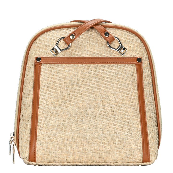 Daisy Bamboo Straw Convertible Backpack - MMS Brands