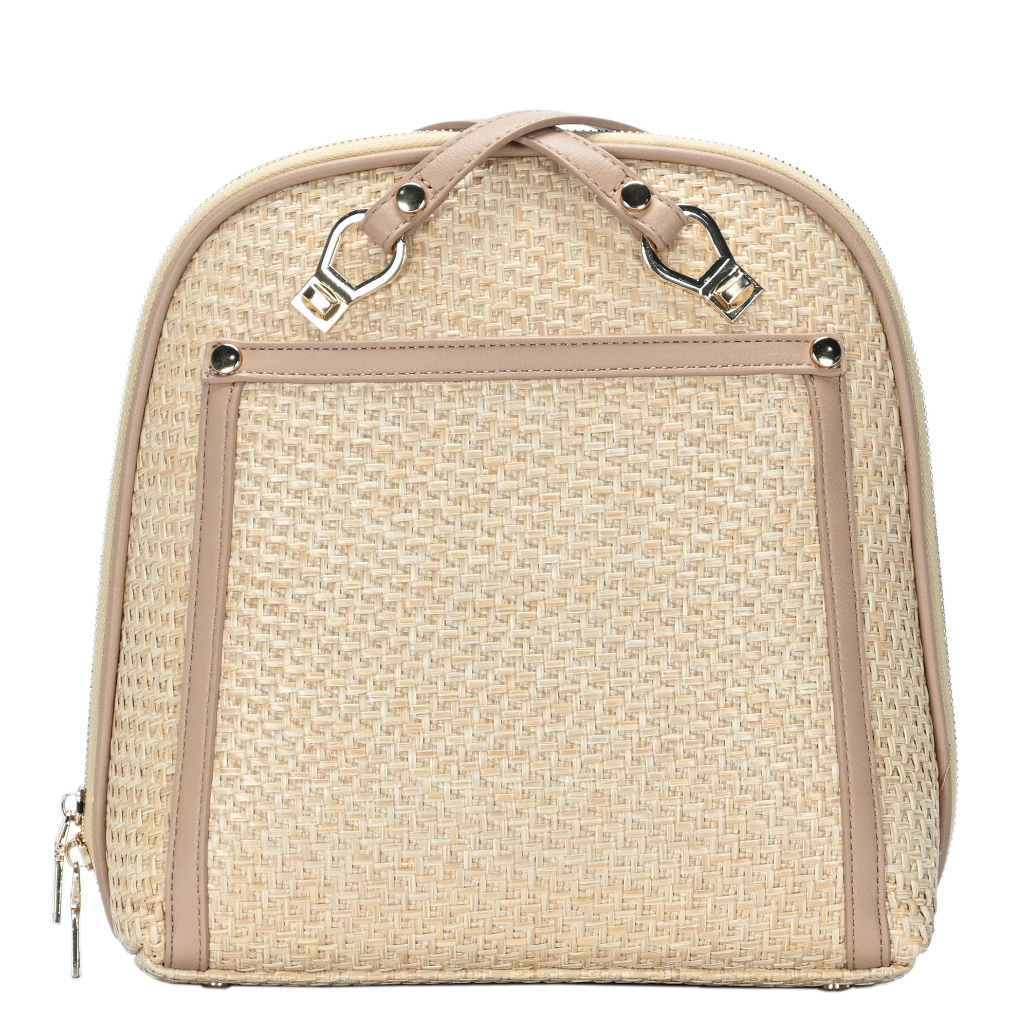 【リリィさま】DAISY TOP モカ The Daisy Bamboo Straw Convertible Backpack by Miztique – MMS Brands