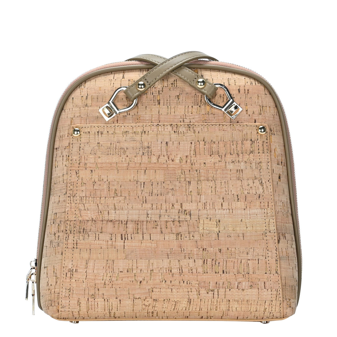 Buy the Miztique Tan Daisy Cork Convertible Small Backpack Bag