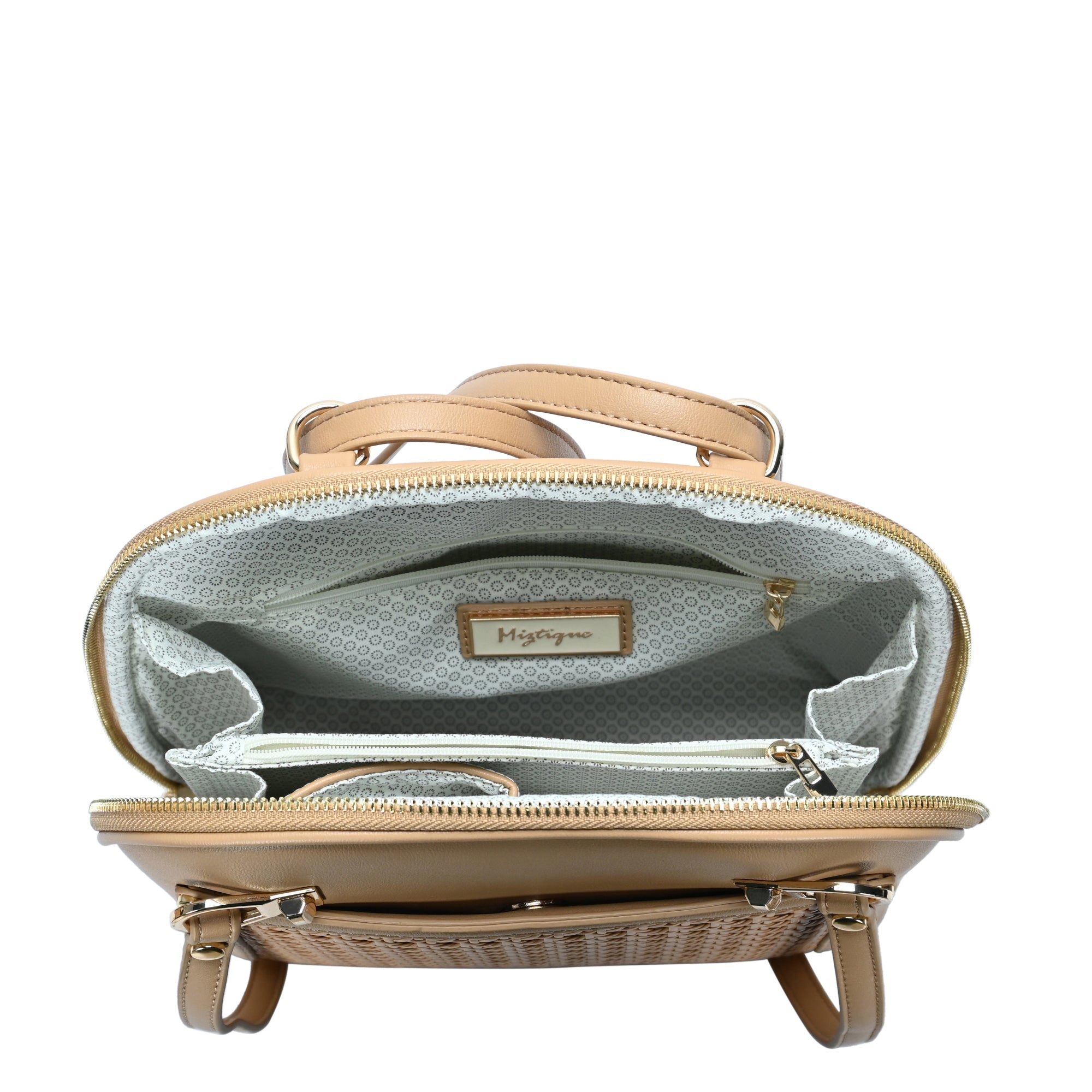The Daisy Rattan Convertible Backpack by Miztique – MMS Brands