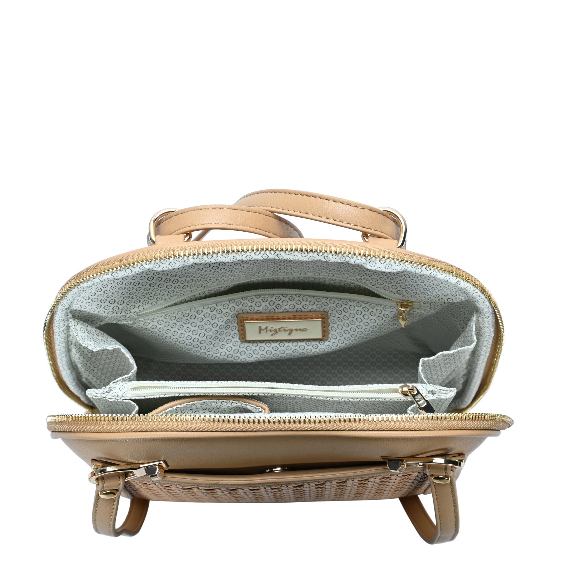 french connection perry mini convertible backpack Daisy Rattan Convertible Backpack