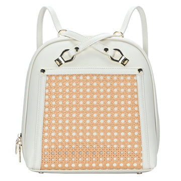Daisy Rattan Convertible Backpack - MMS Brands