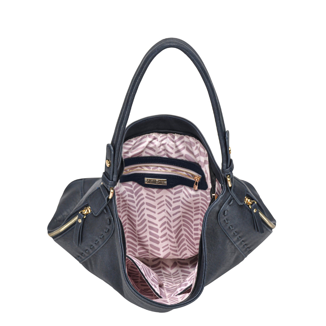 Sasha + Sofi Hobo Purse - Women's Bags in Black