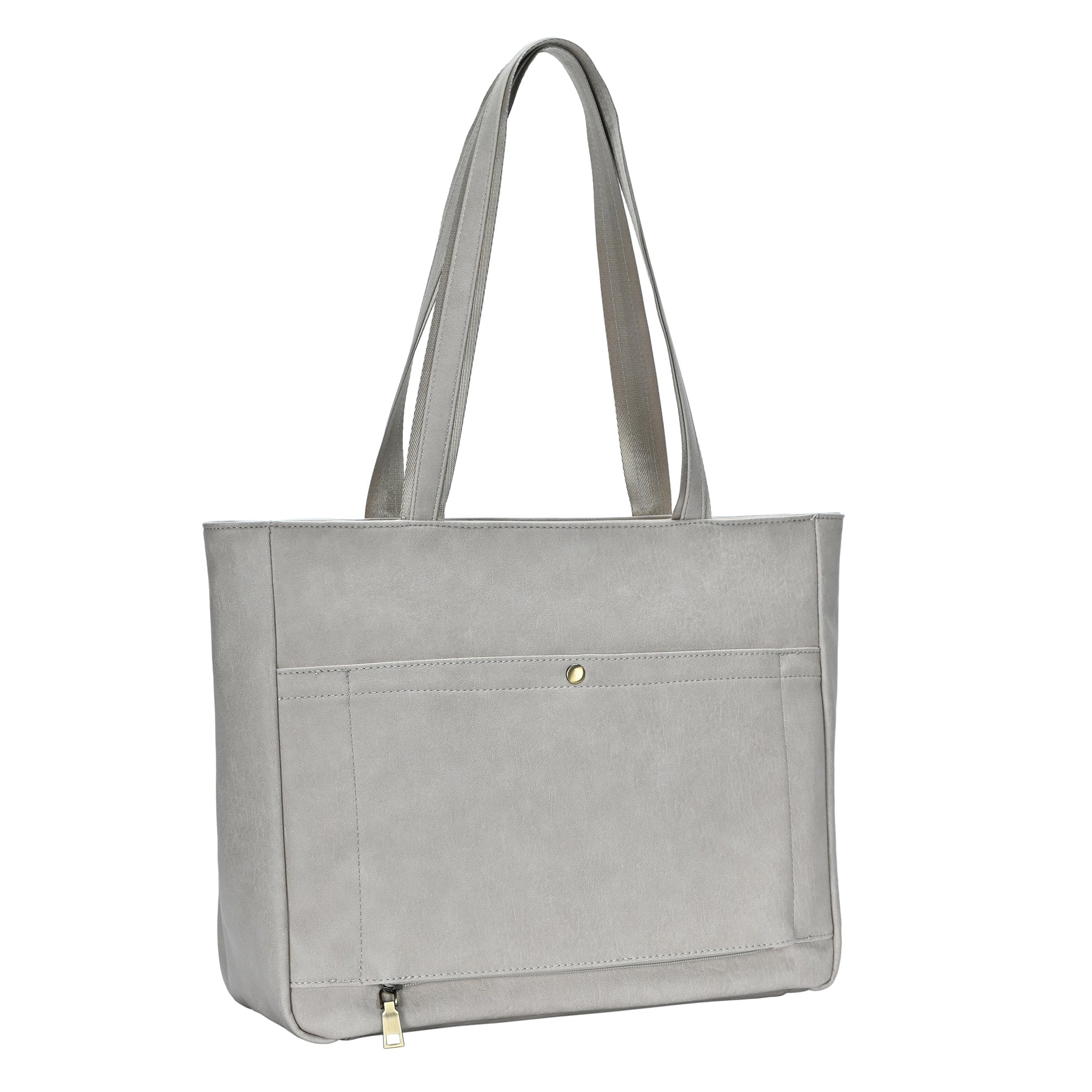 The Harper Travel Tote | Vegan Leather Laptop Tote | Miztique
