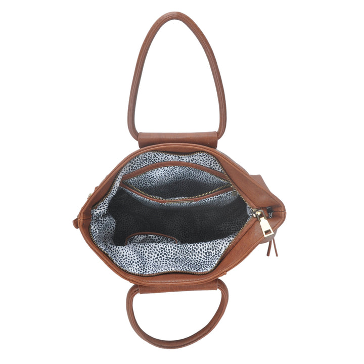 Hazel Ring Handle Satchel - MMS Brands