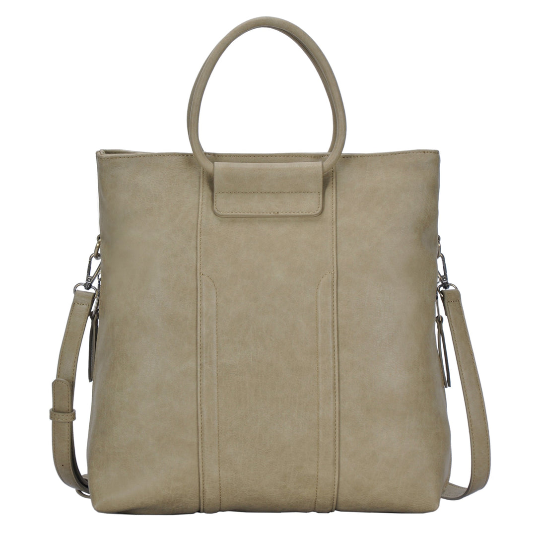 Hazel Ring Handle Satchel - MMS Brands