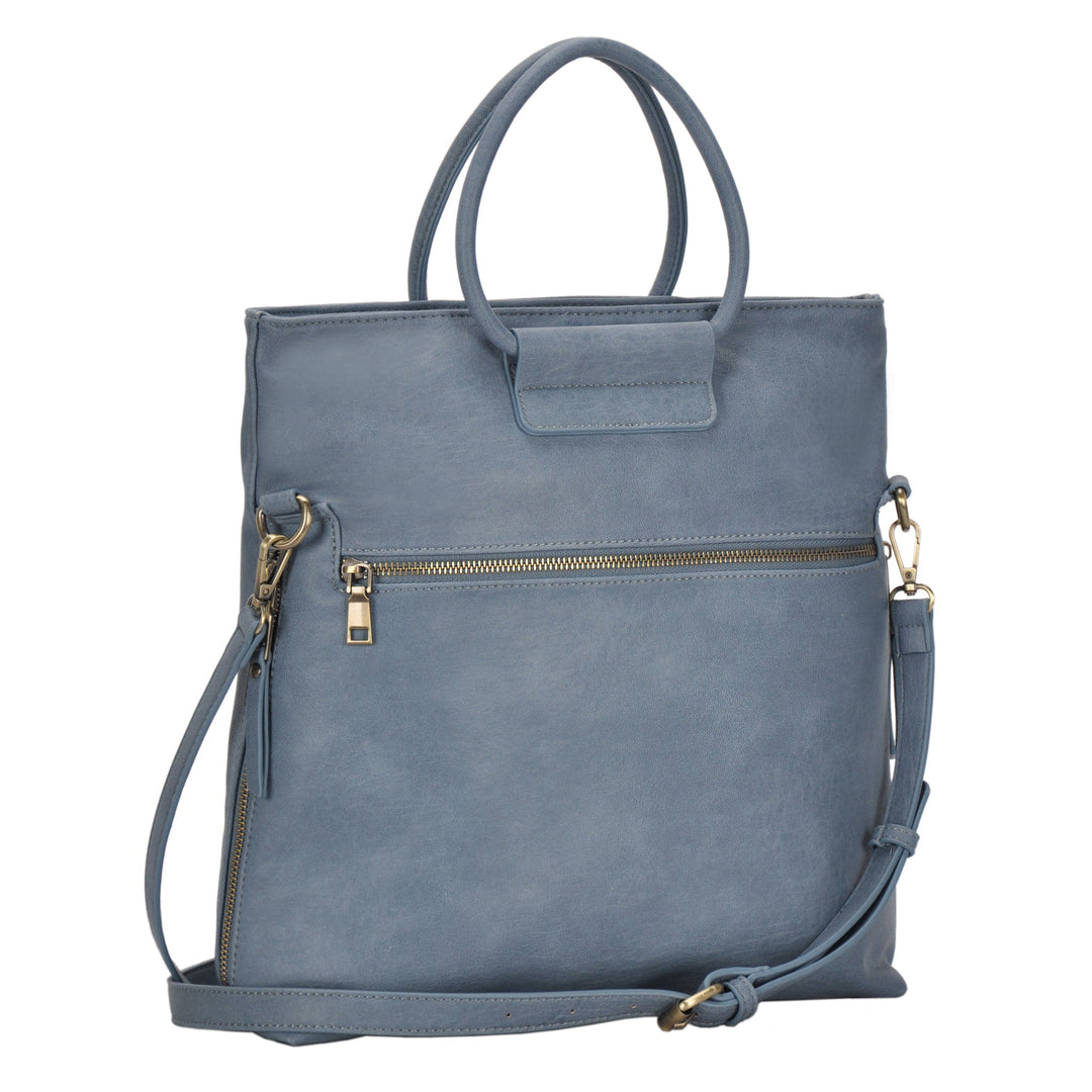 Hazel Ring Handle Satchel - MMS Brands