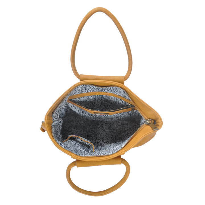 Hazel Ring Handle Satchel - MMS Brands