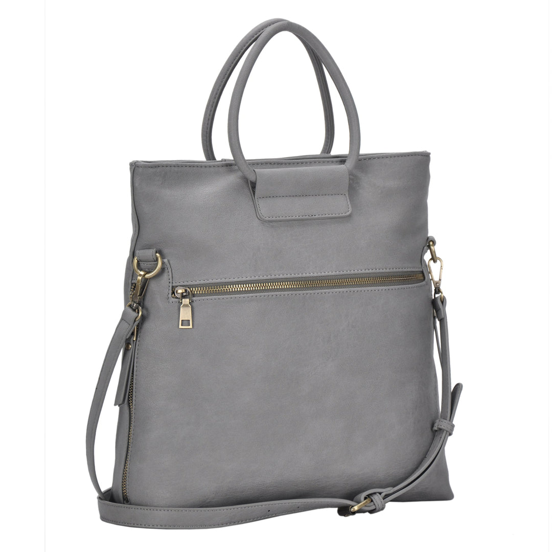 Hazel Ring Handle Satchel - MMS Brands