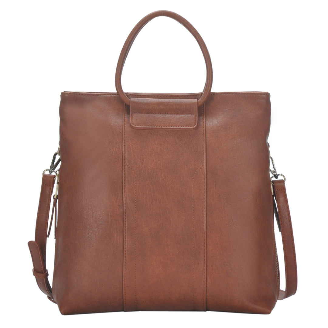 Hazel Ring Handle Satchel - MMS Brands