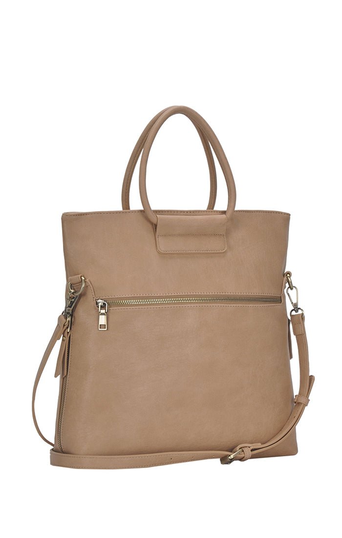 Hazel Ring Handle Satchel - MMS Brands