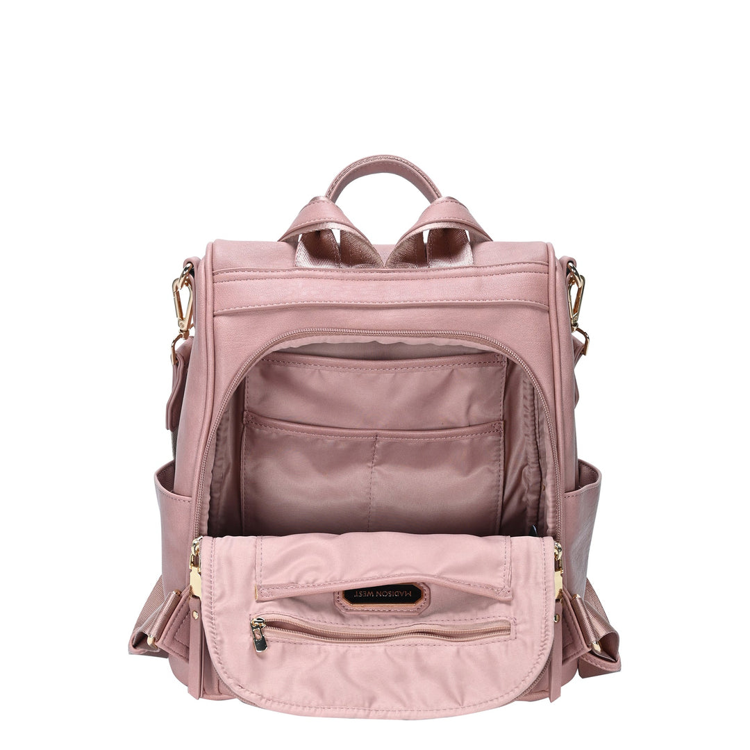 Heather Webbing Strap Convertible Backpack - MMS Brands