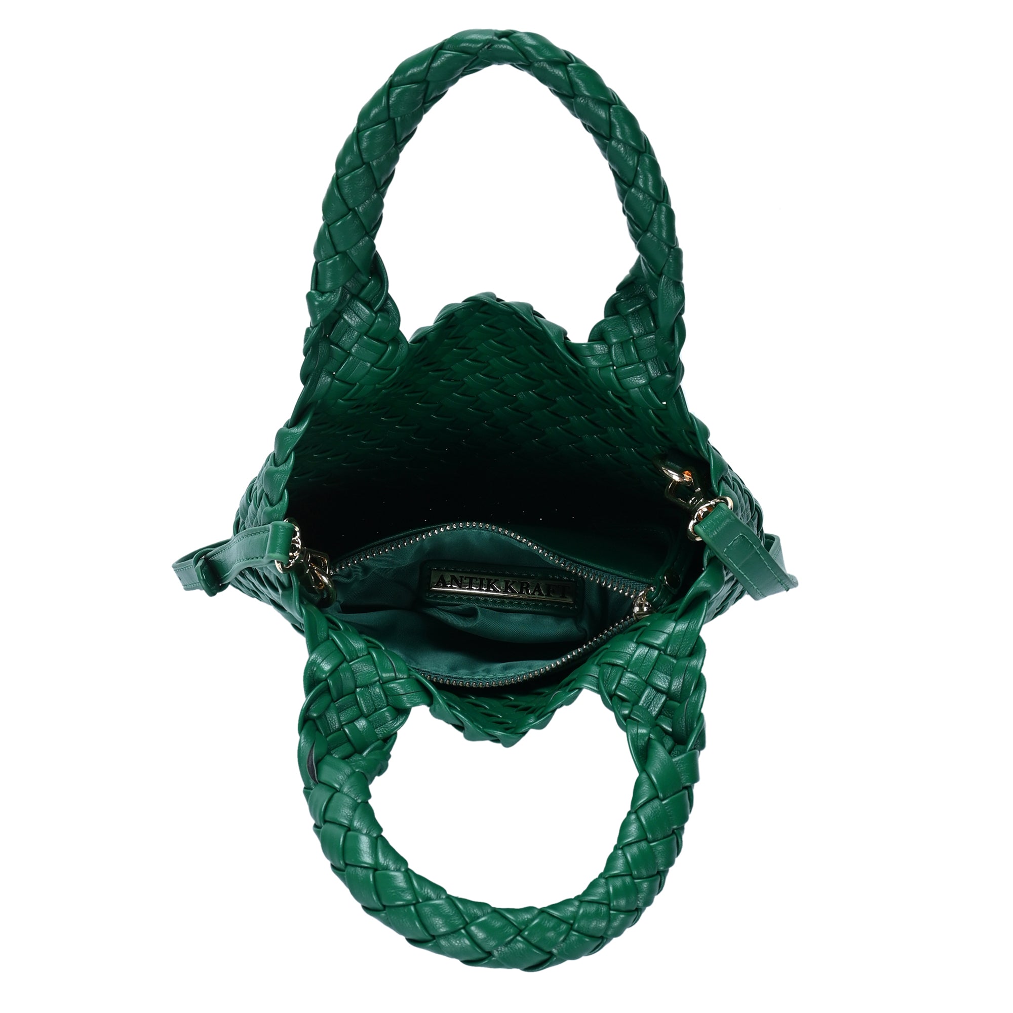 Melody 2 in 1 Woven Crossbody – Versatile Vegan Leather Bag