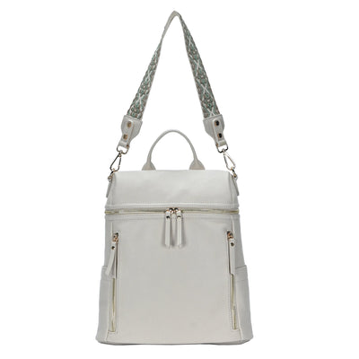 Nyra Webbing Strap Convertible Backpack Purse