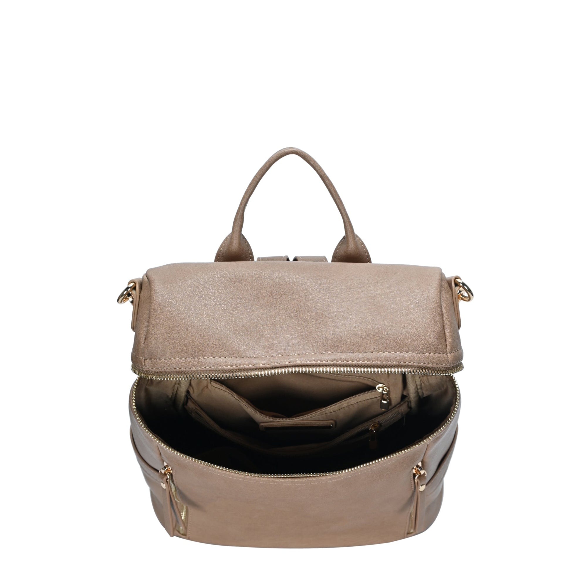 convertible leather backpack messenger bag Nyra Webbing Strap Convertible Backpack Purse