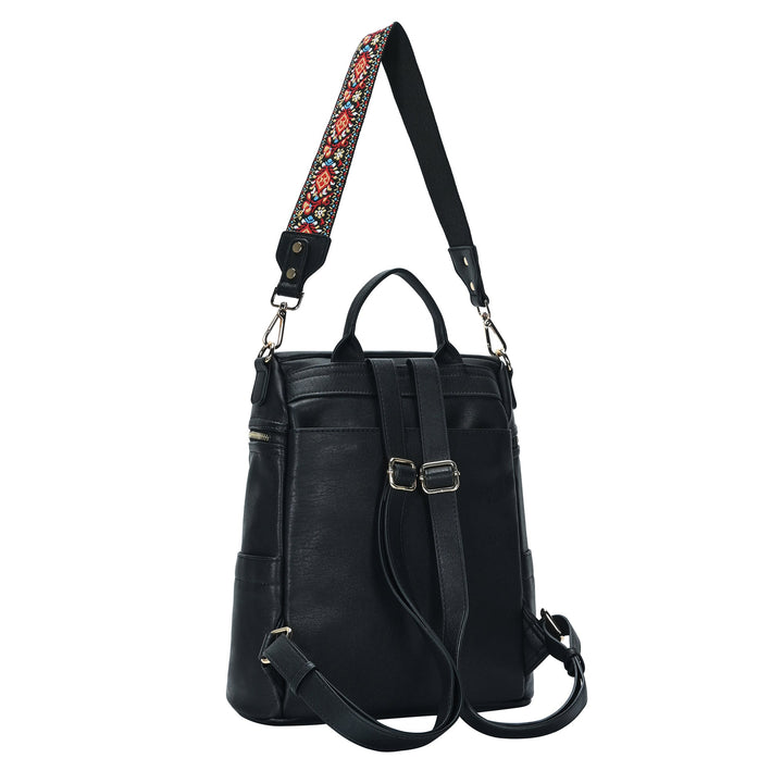 Nyra Webbing Strap Convertible Backpack - MMS Brands