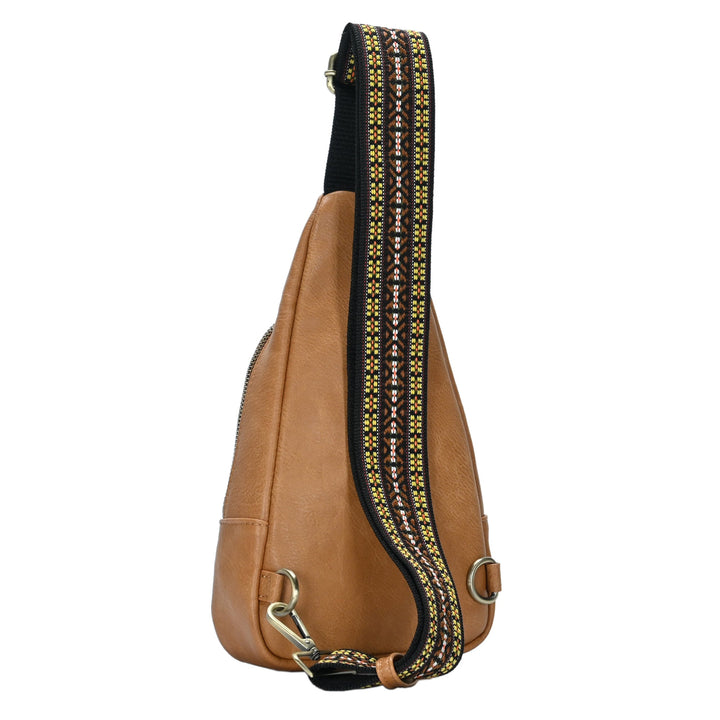 Tasha Crossbody Webbing Strap Sling - MMS Brands