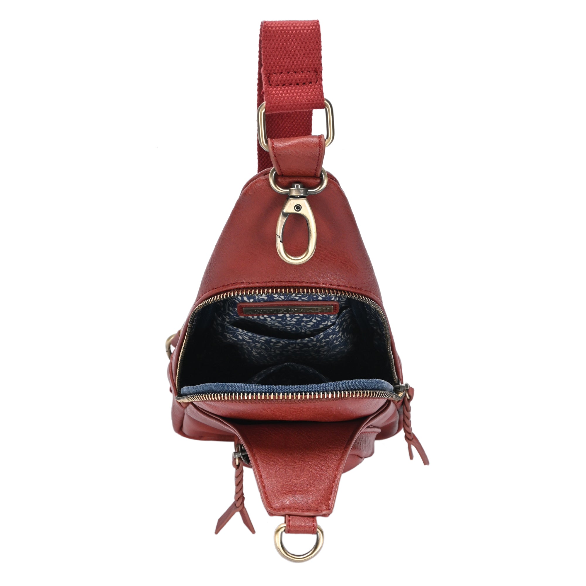 Tasha Crossbody Sling | Vegan Leather Sling Bag | Antik Kraft