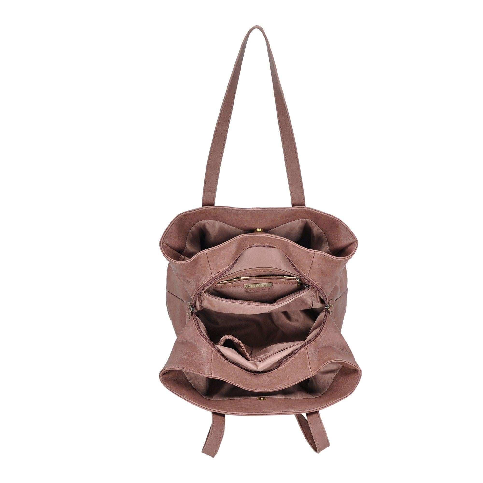 The Aria Triple Compartment Tote by Antik Kraft – MMS Brands