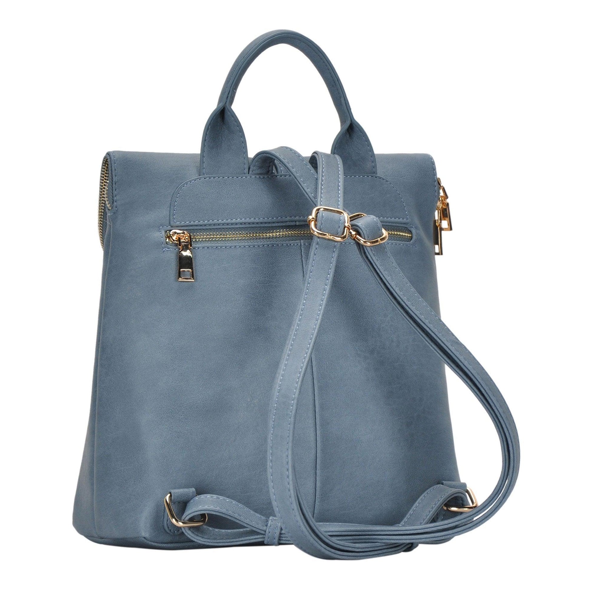 diana mini convertible backpack Diana Backpack – Chic Vegan Leather Bag with Tassel & Gold Hardware – MMS Brands