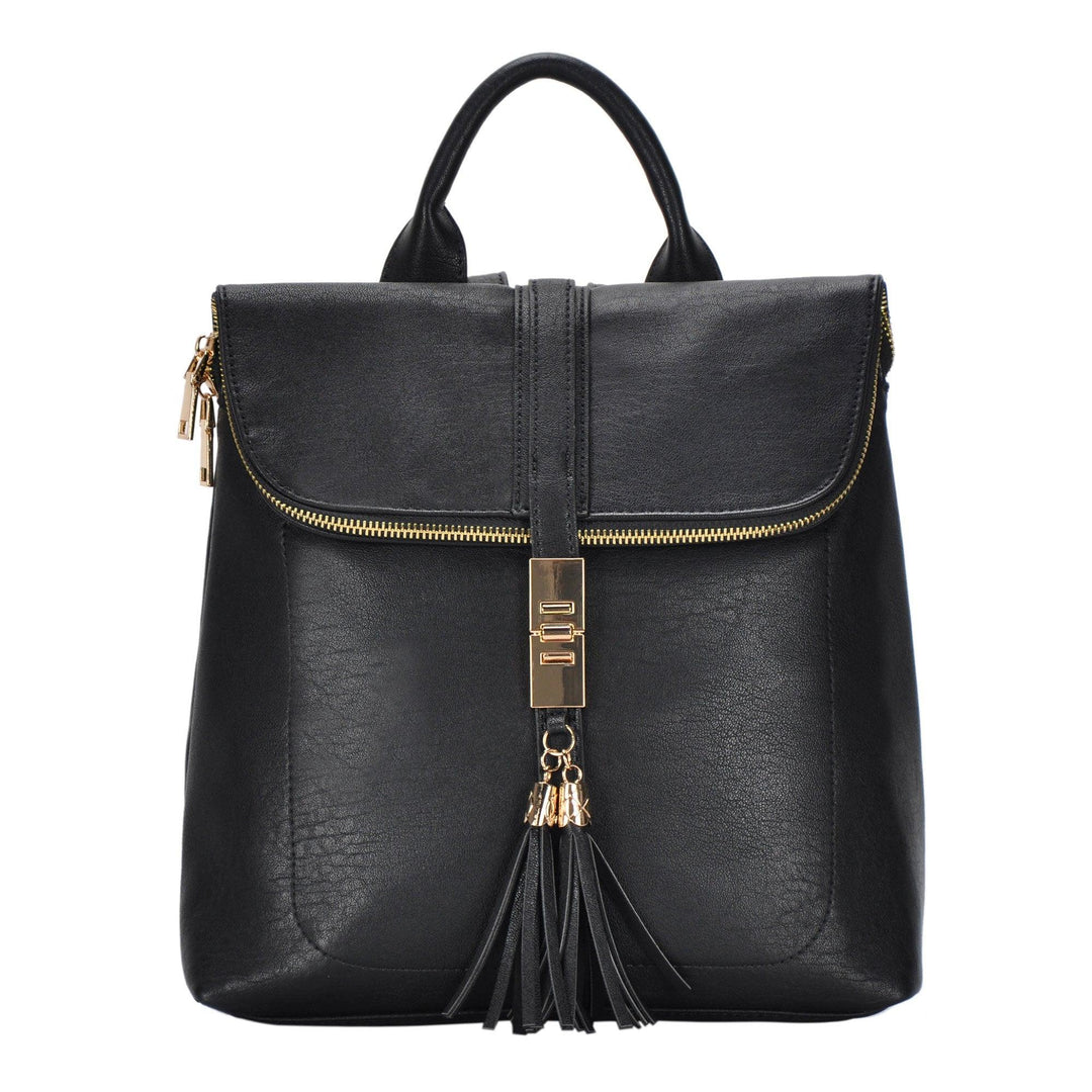 Buy the Miztique Diana Vegan Faux Leather Backpack Taupe