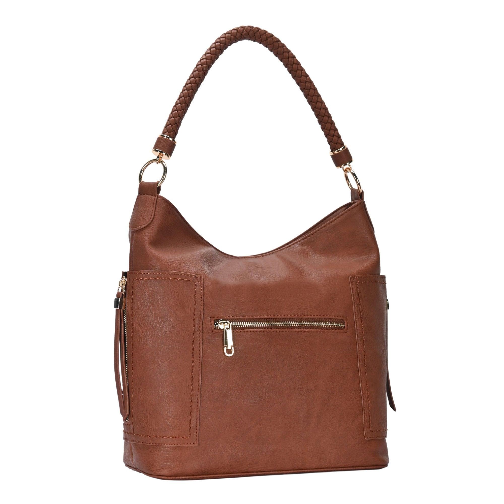 The Grace Rope Braid Handle Hobo - by Miztique – MMS Brands