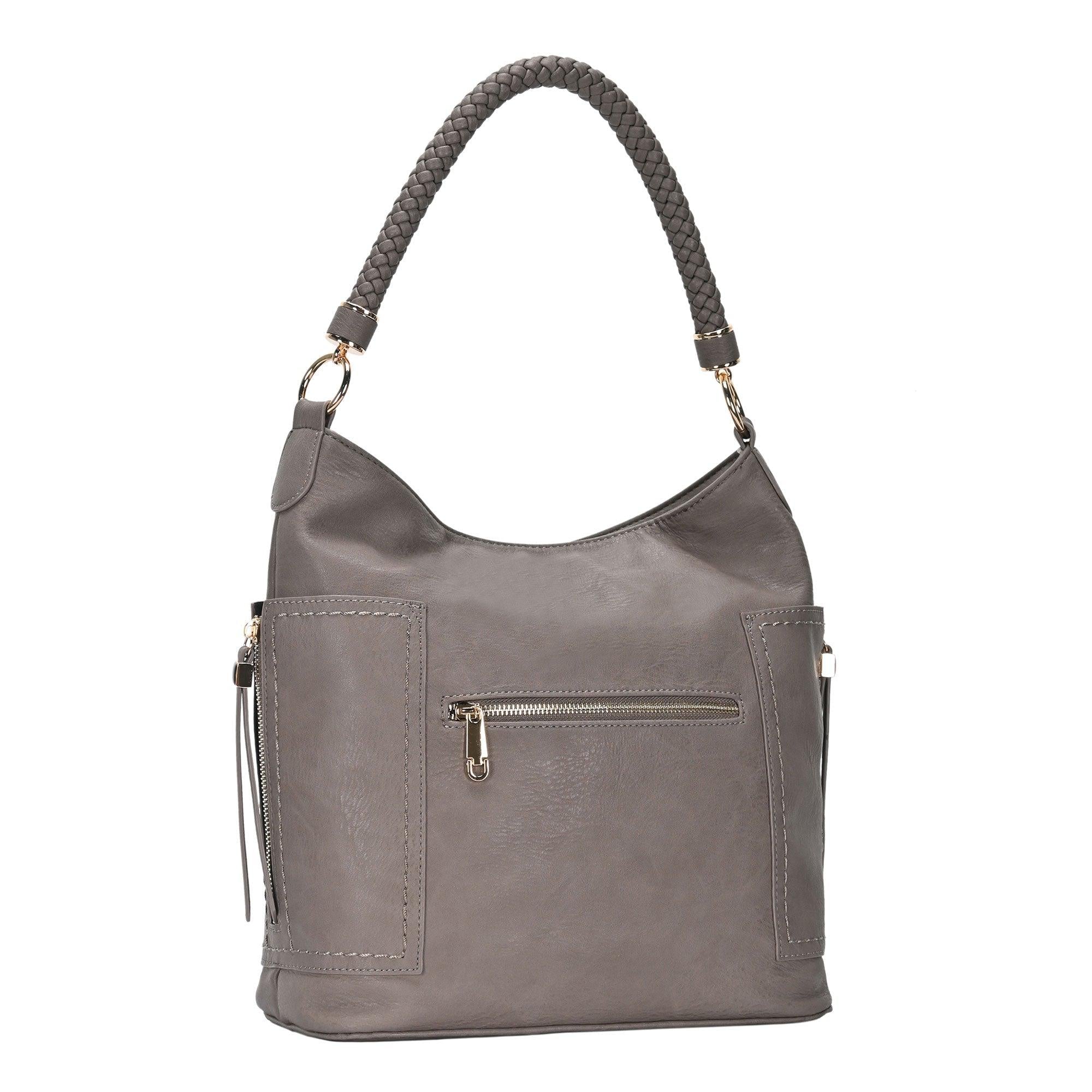 The Grace Rope Braid Handle Hobo - by Miztique – MMS Brands
