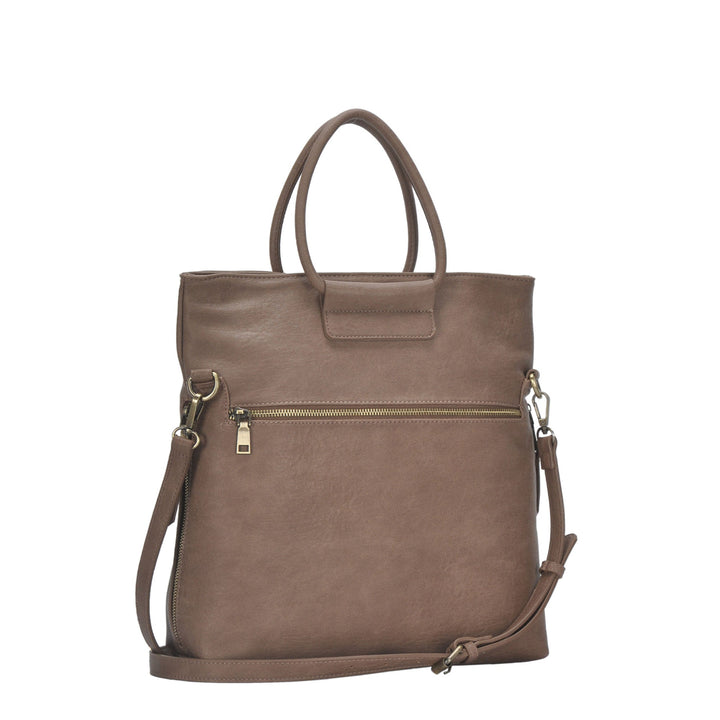 The Hazel Ring Handle Satchel - MMS Brands