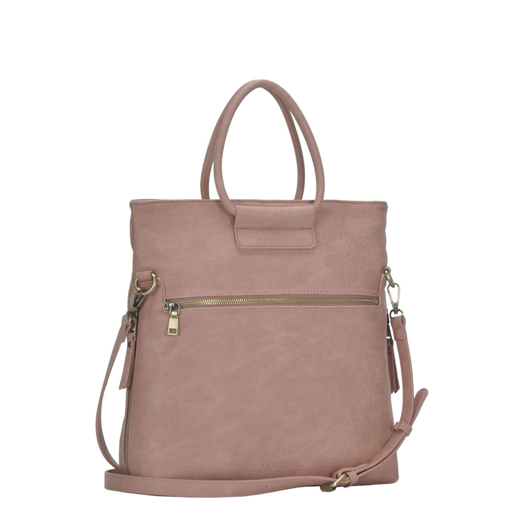 Sasha + Sofi The Hazel Ring Handle Satchel Shoulder Bag