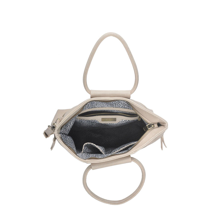 The Hazel Ring Handle Satchel - MMS Brands