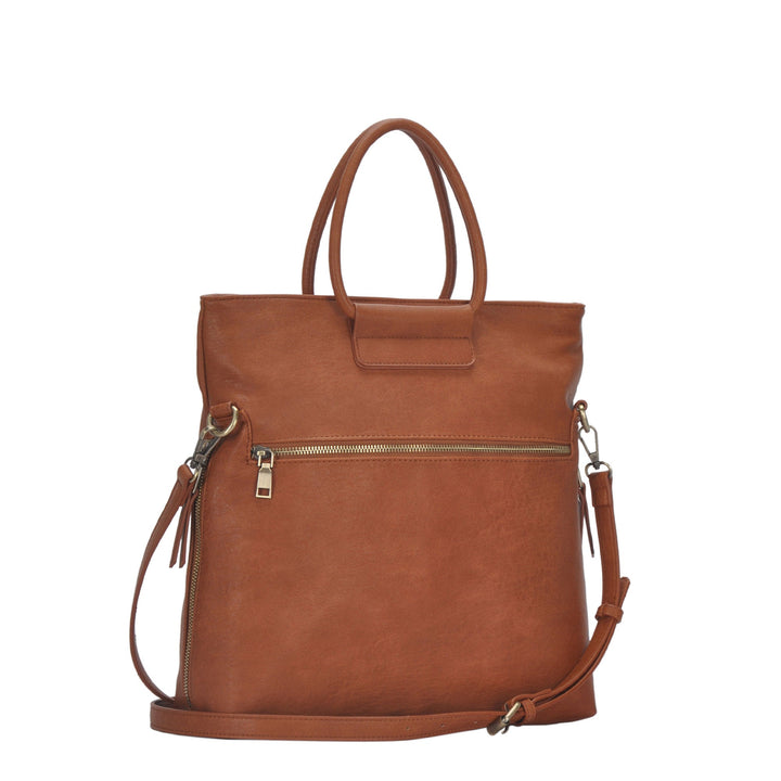 The Hazel Ring Handle Satchel - MMS Brands