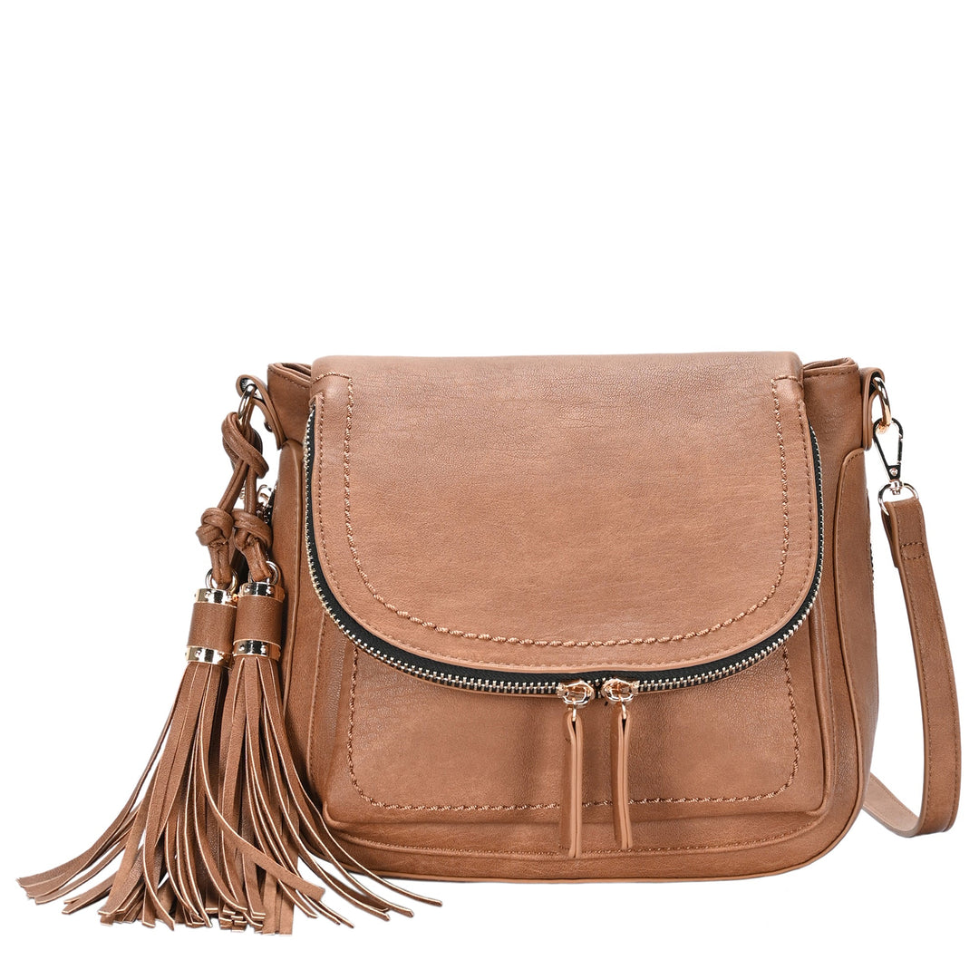 Sasha & Sofi Crossbody Lite Brown Bag offers the - Depop