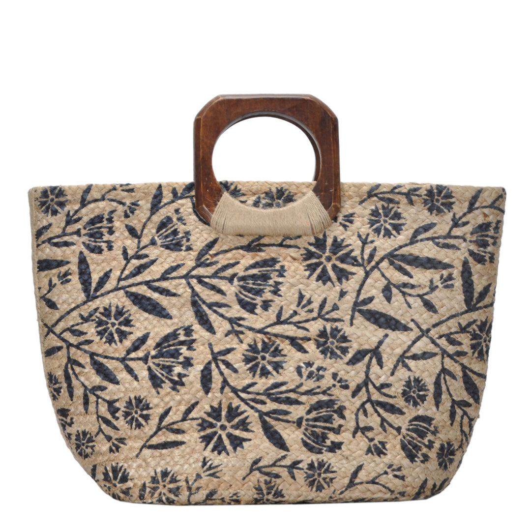 The Keya Moonson Flower Jute Tote by Antik Kraft – MMS Brands