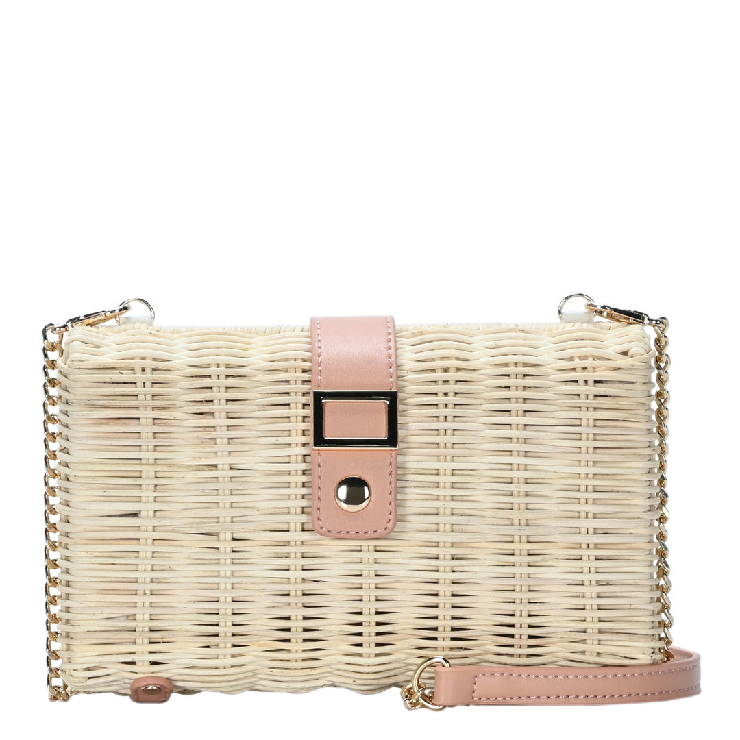 The Lexi Straw Clutch - MMS Brands