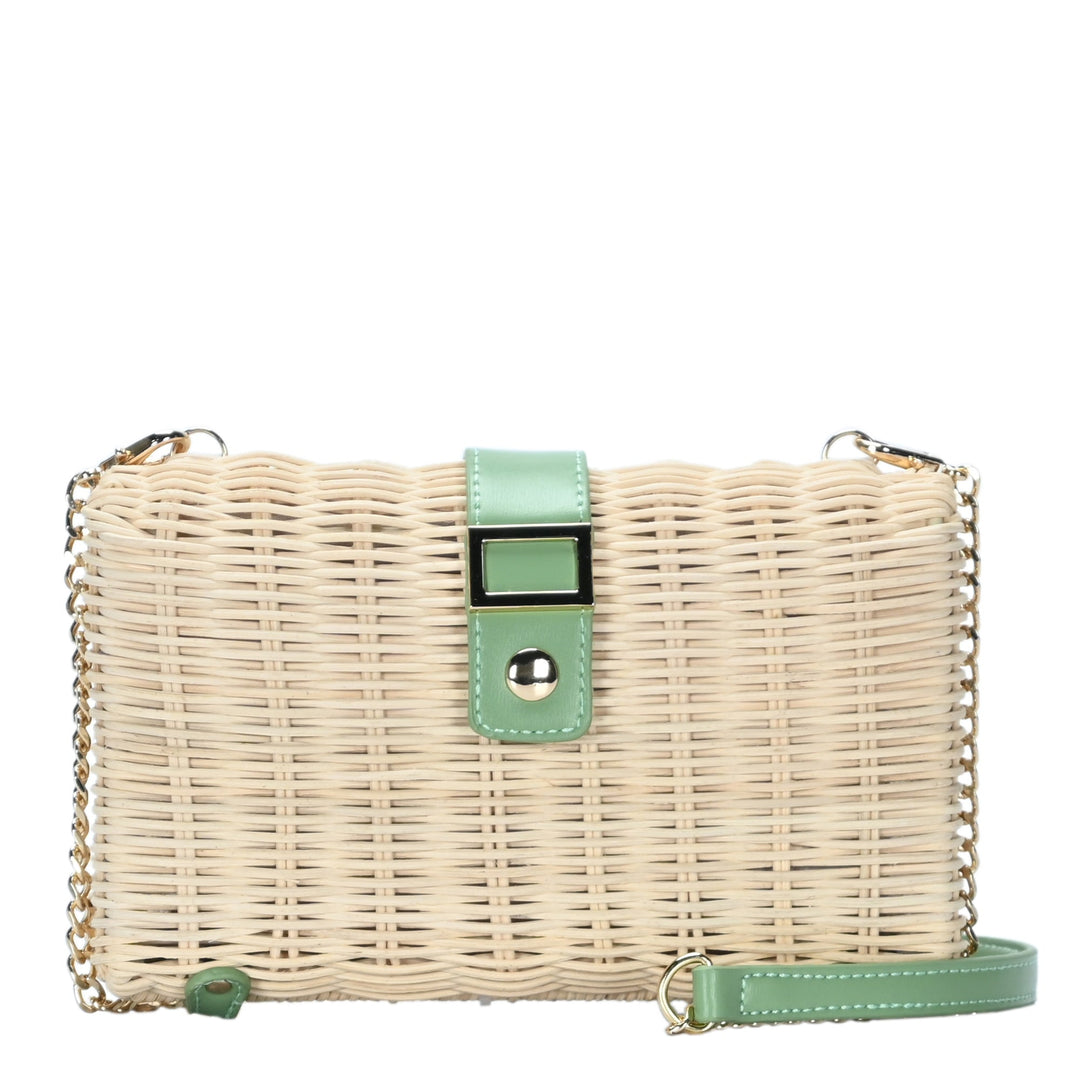 The Lexi Straw Clutch - MMS Brands