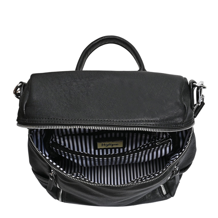 Sienna Utilitarian Shoulder Backpack Purse